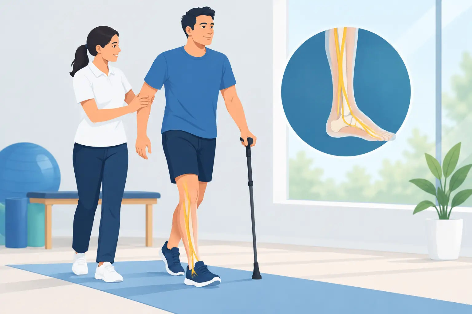 Peroneal Palsy Recovery for Safer Walking