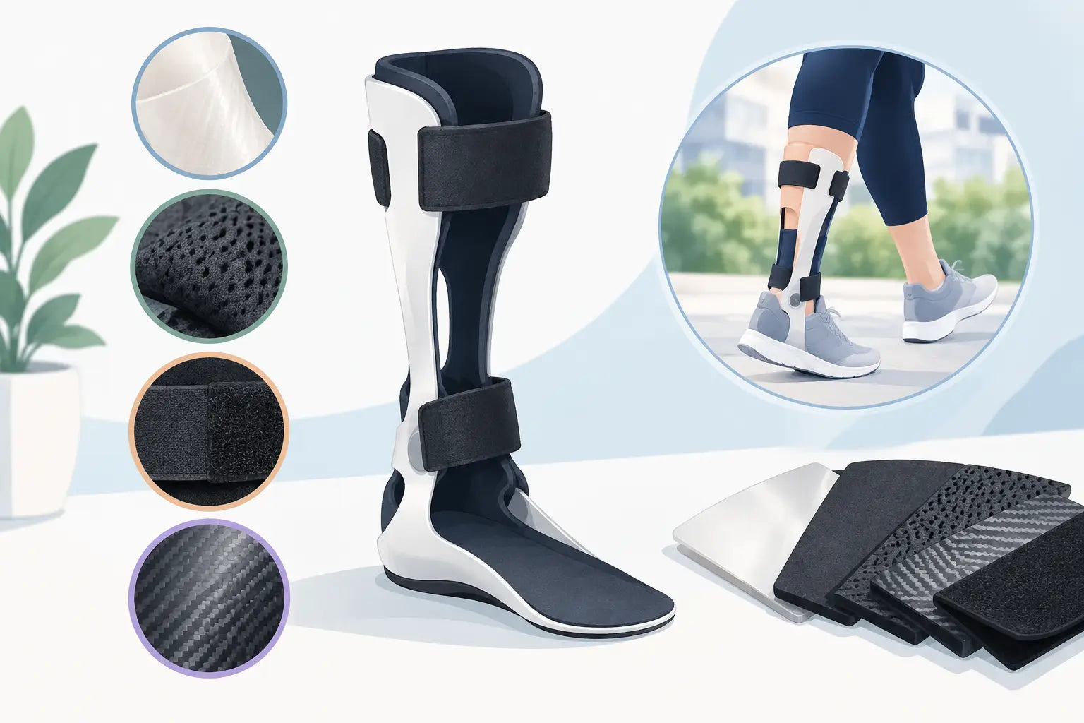 AFO Brace Materials Guide for Everyday Comfort