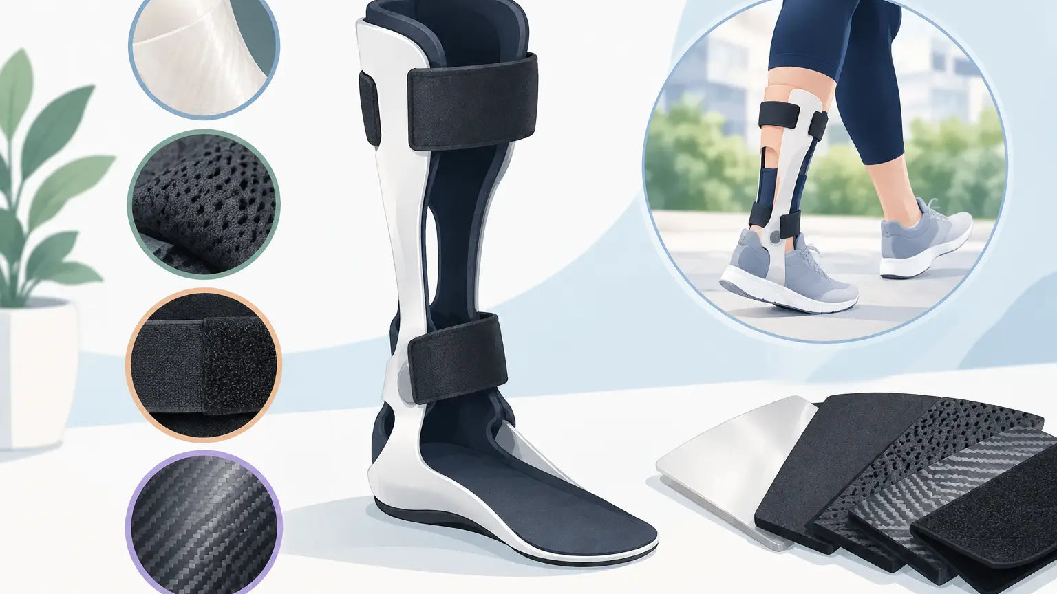 AFO Brace Materials Guide for Everyday Comfort