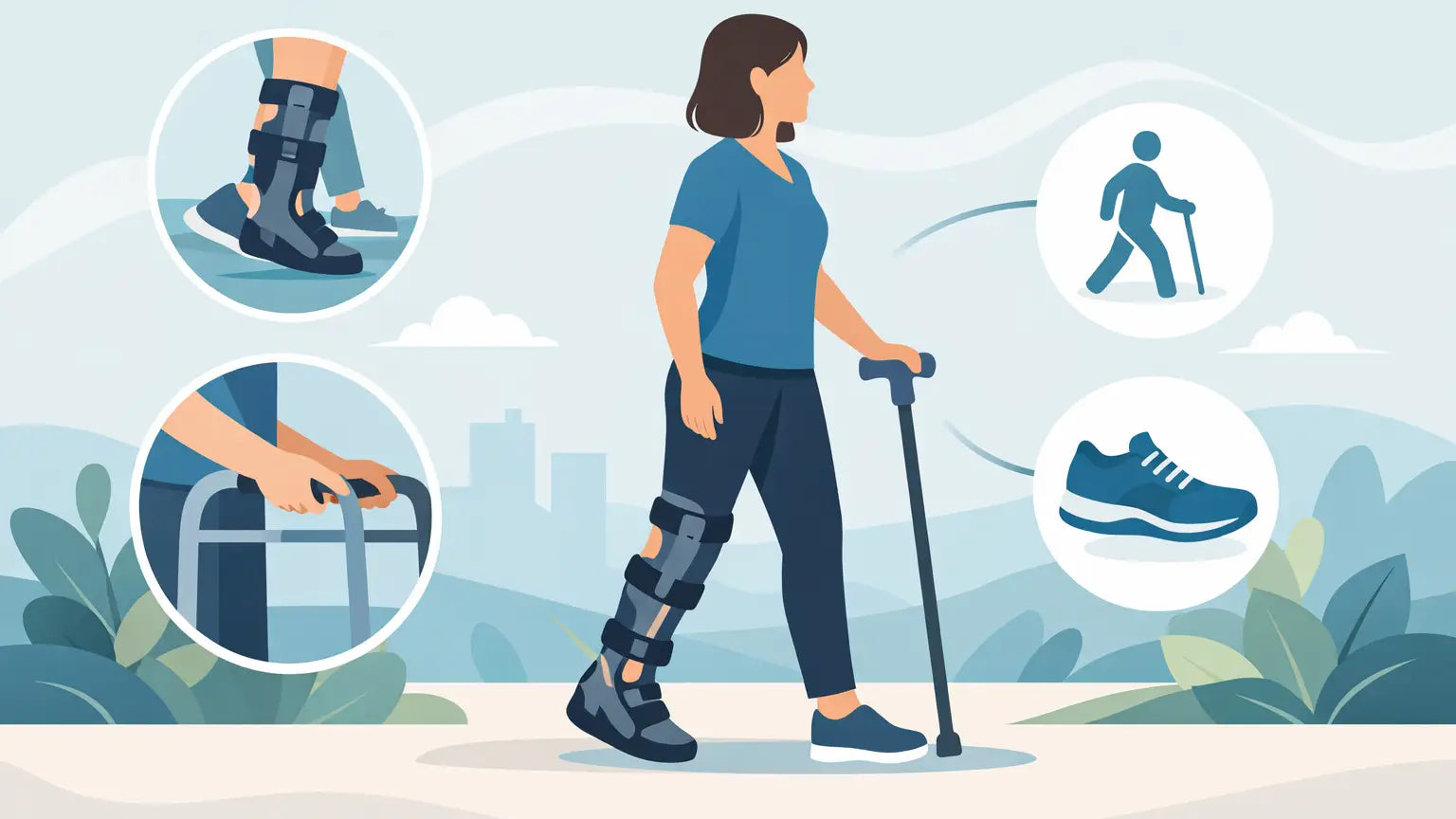 MS Walking Support Brace: What Helps Most