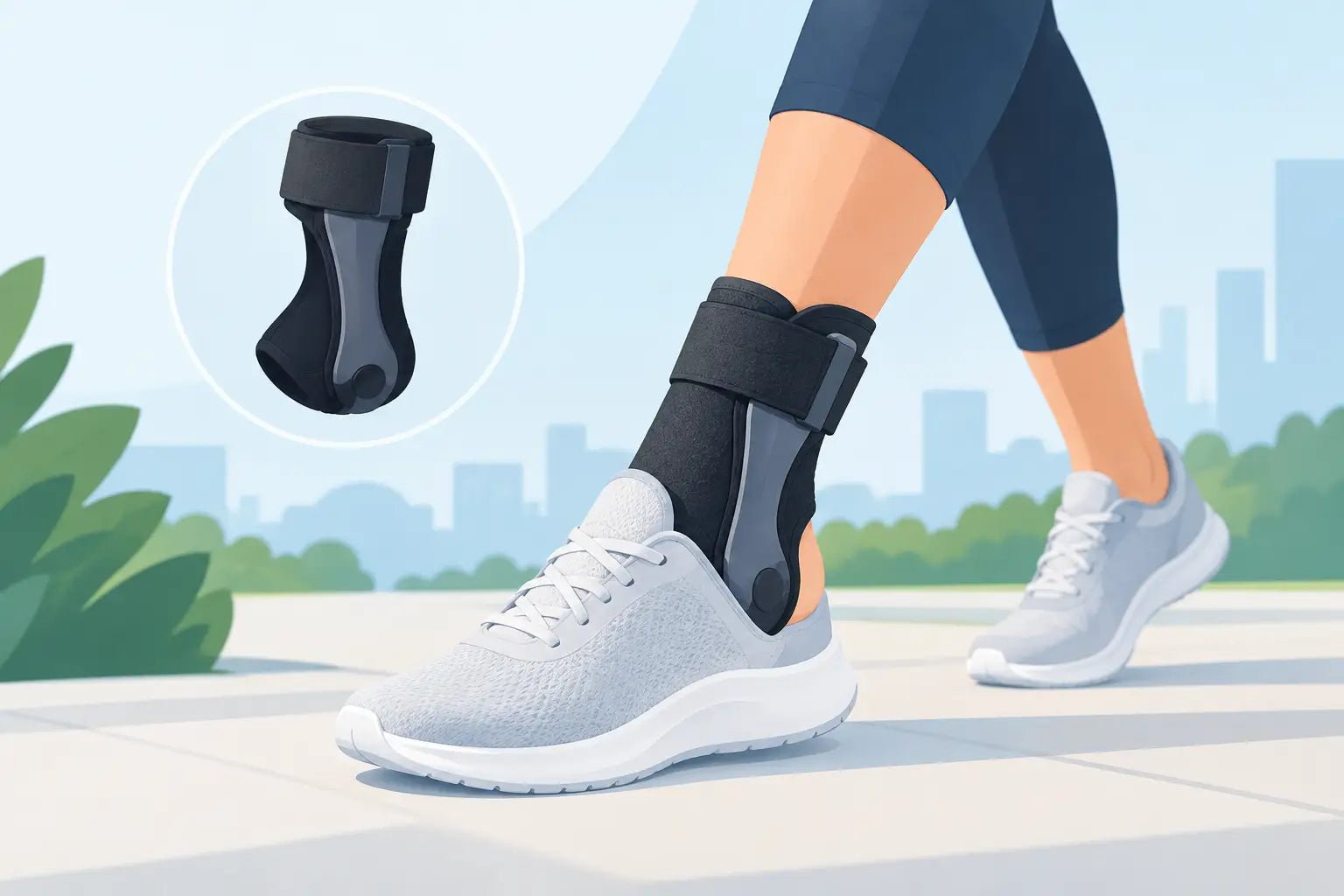 An Ankle Orthosis for Safer Everyday Steps