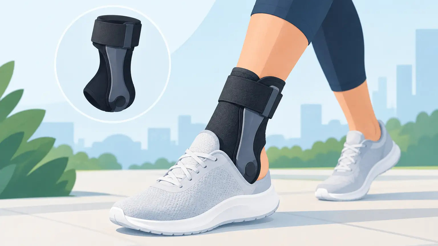 An Ankle Orthosis for Safer Everyday Steps