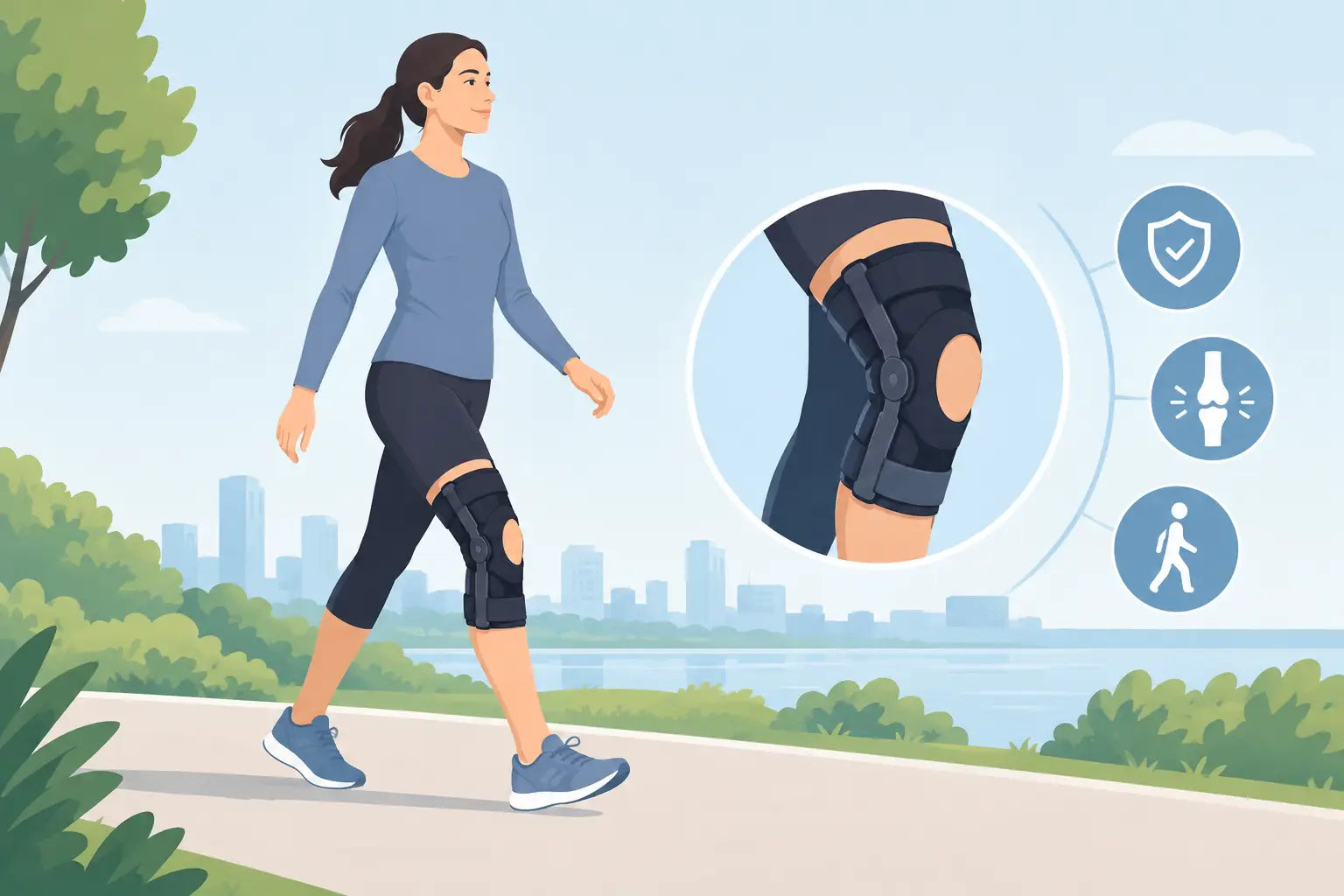 How a Knee Orthosis Can Make Walking Feel Safer