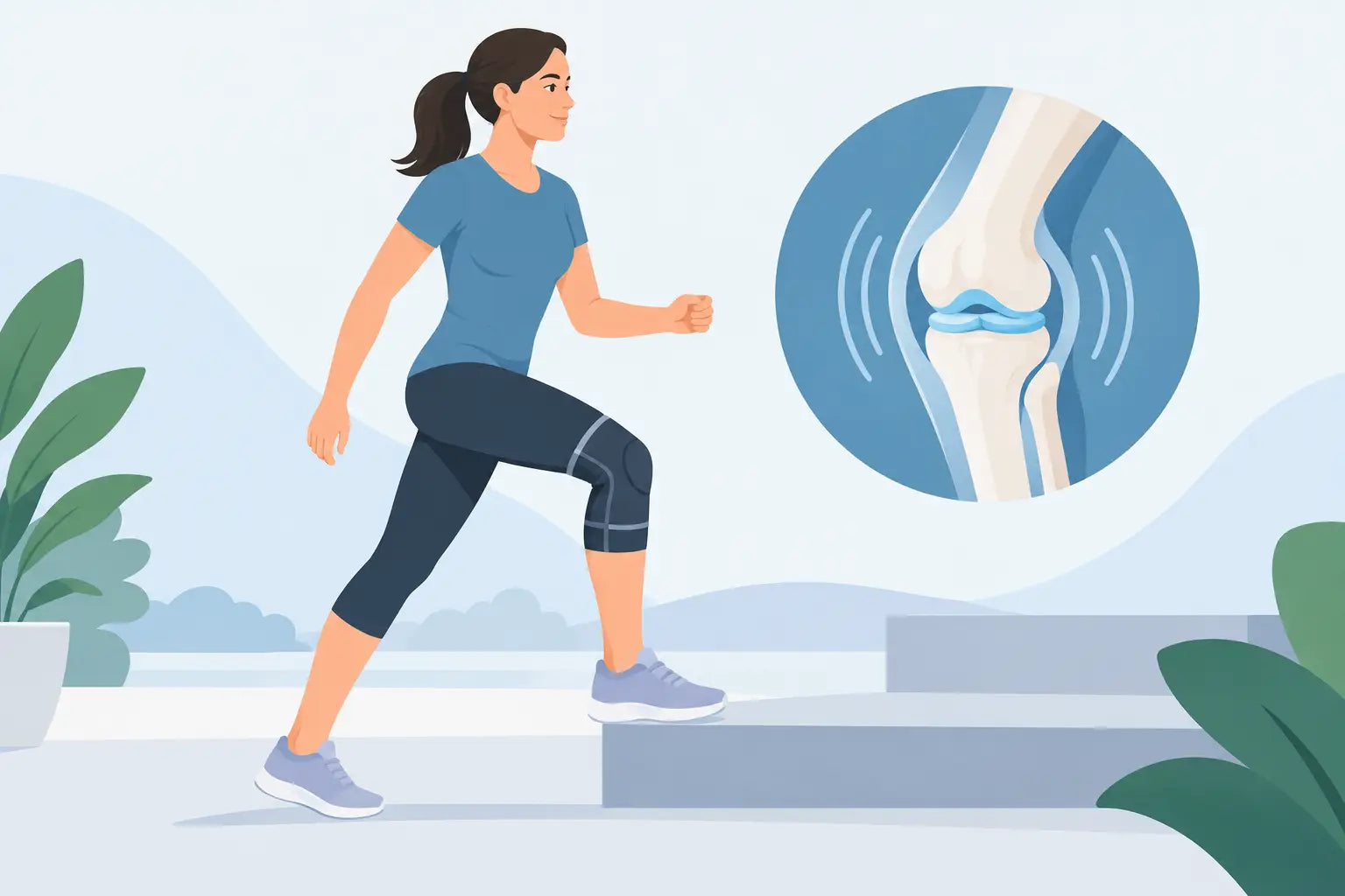 Knee Instability Recovery for Safer Steps