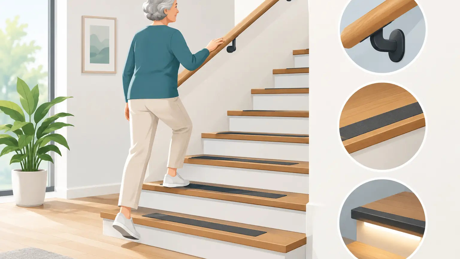 Best Aids for Stair Safety and Steadier Steps