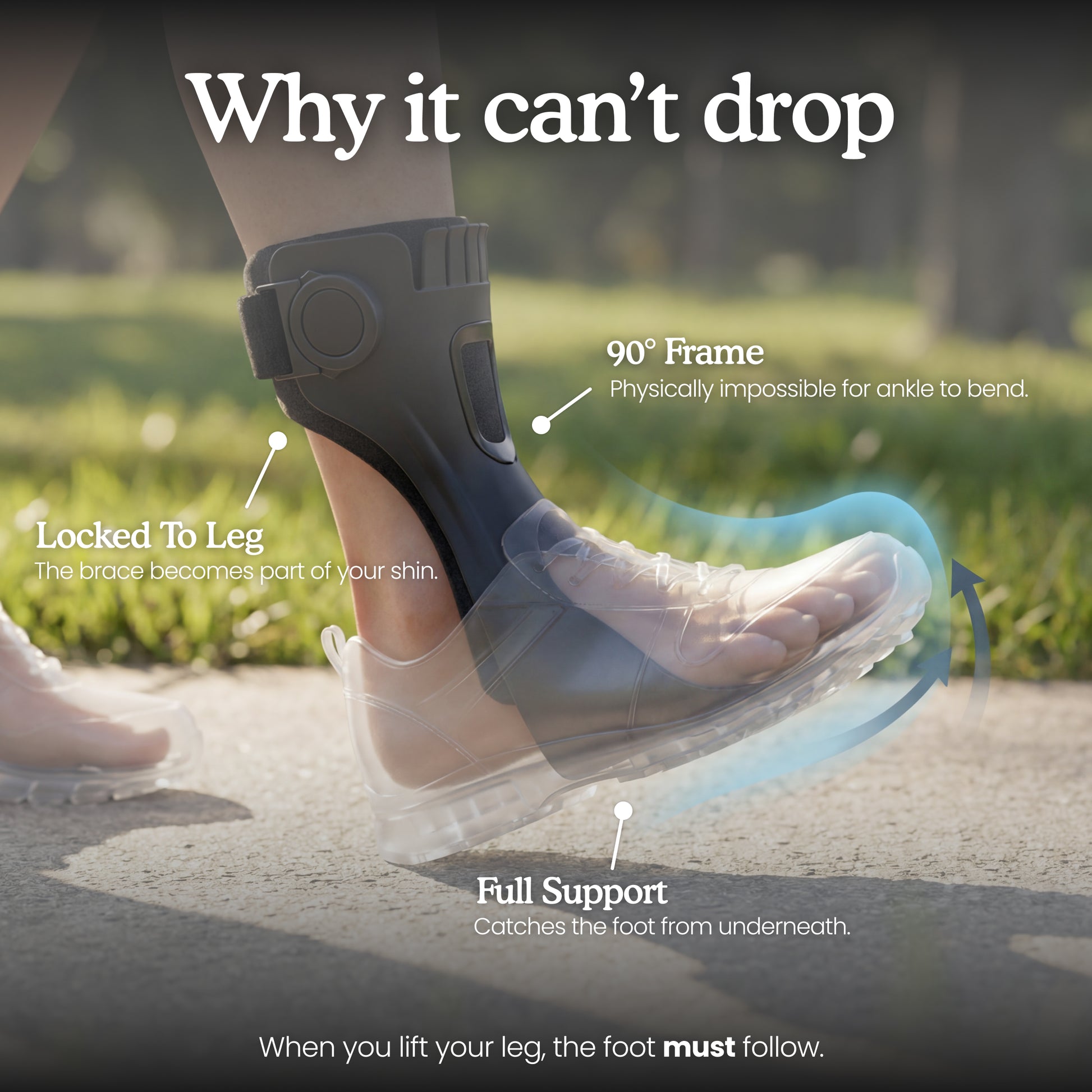 Cedrow Foot Drop AFO Brace