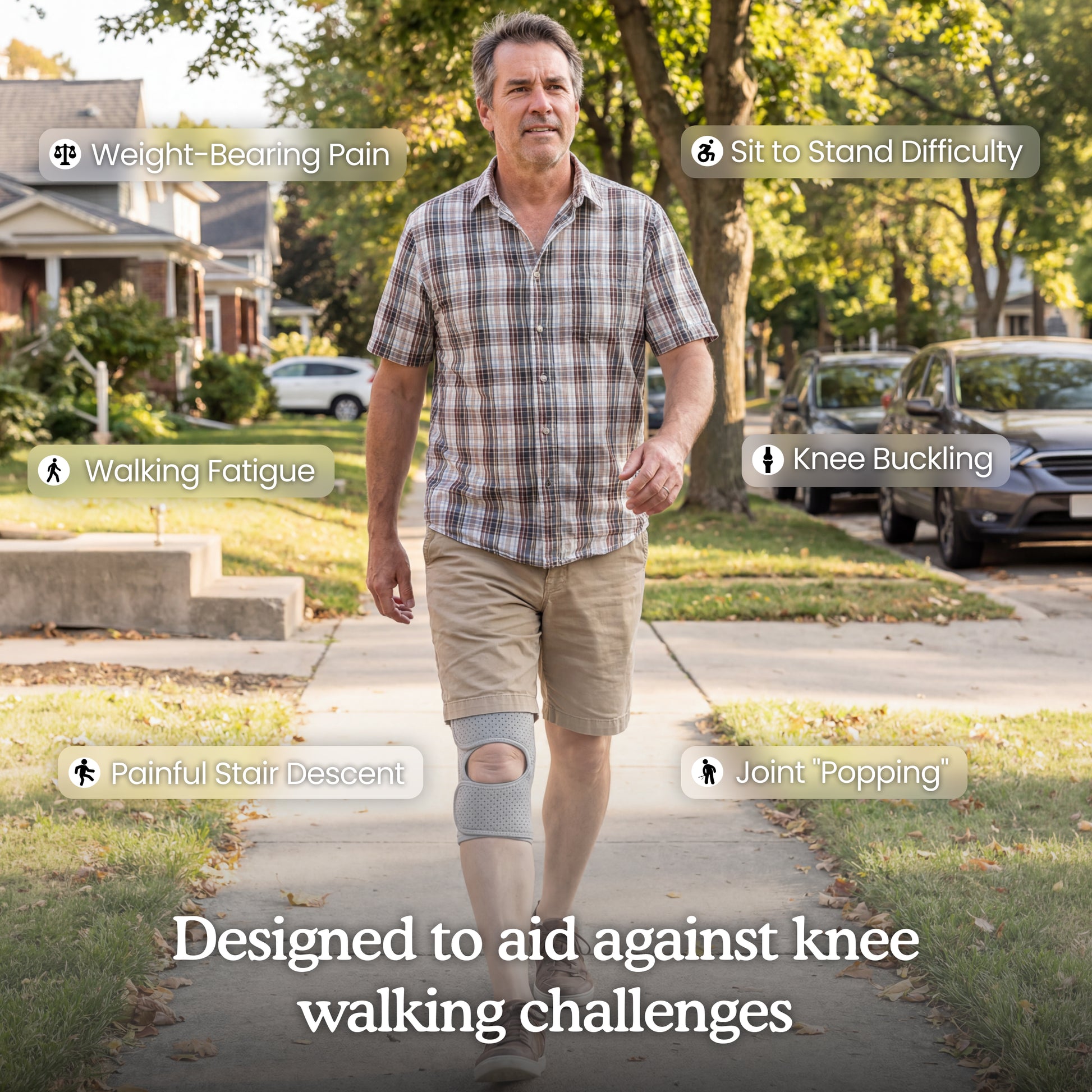 Cedrow's Hinged Knee Brace