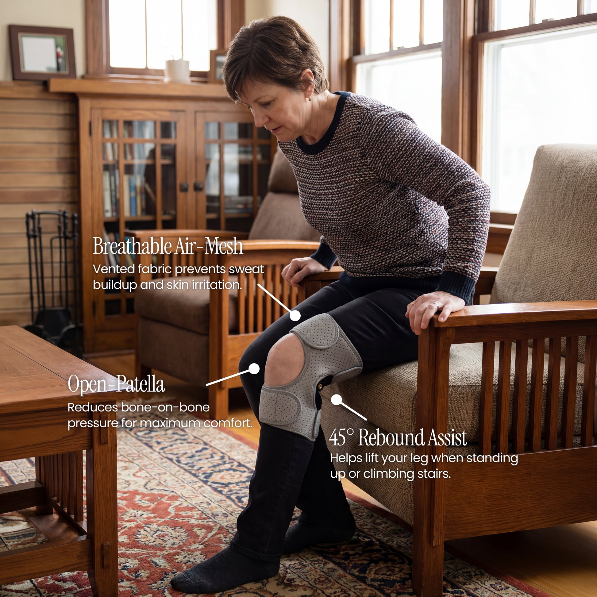 Cedrow Hinged Knee Brace