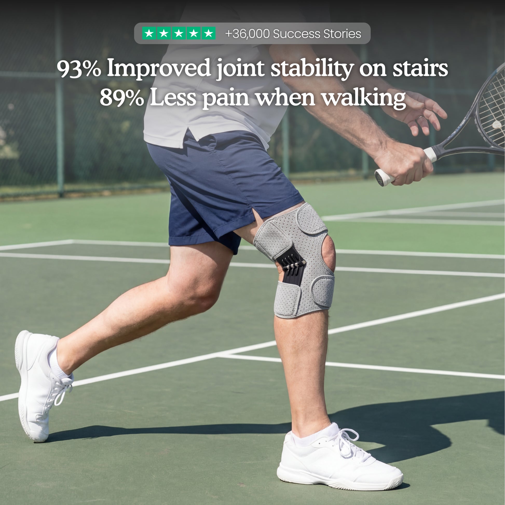 Cedrow's Hinged Knee Brace