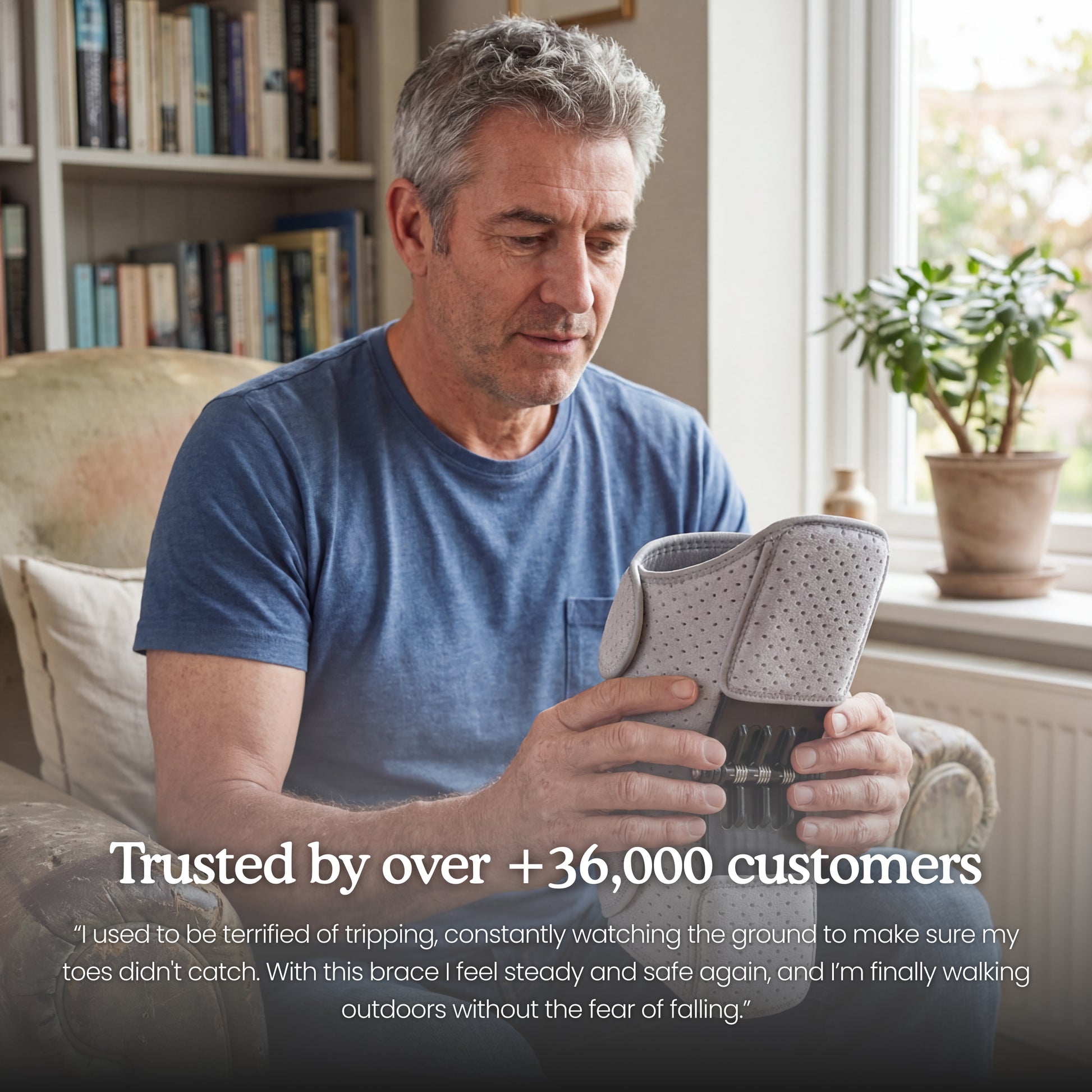 Cedrow's Hinged Knee Brace